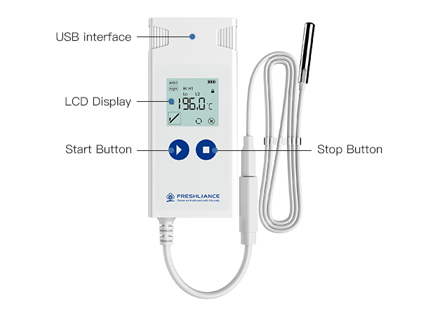 Atlas Log-200 Multi-use Temperature Data Logger