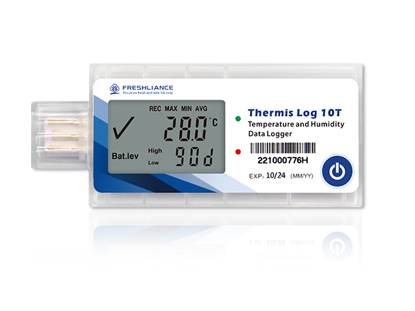 Thermis Log 10T Single Use USB Temperature Data Logger