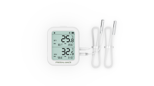 Bluetooth temperature humidity data logger available in the laborator