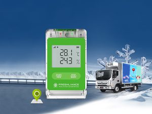 What equipment is needed for cold chain temperature tracking