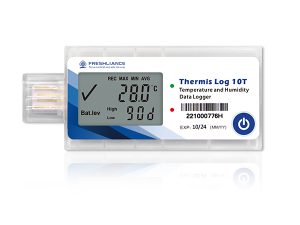 High-precision vaccine USB temp data logger with LCD