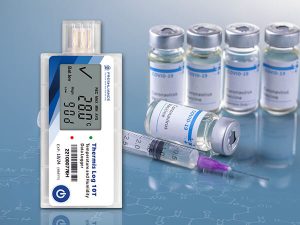 High-precision pharmacy temperature logger with display