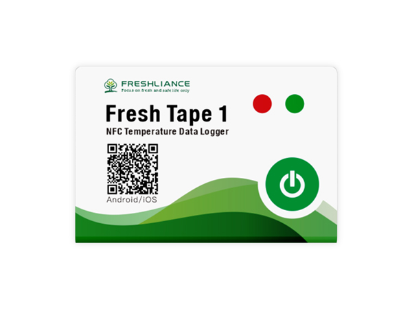 Fresh Tape 1 Single-use NFC Temperature Data Logger