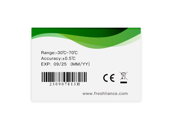 Fresh Tape 1 Single-use NFC Temperature Data Logger