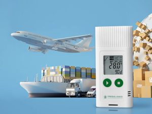 Reusable food temperature data logger