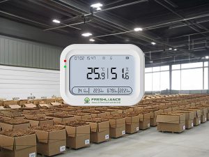 WIFI temperature humidity data logger for tobacco storage