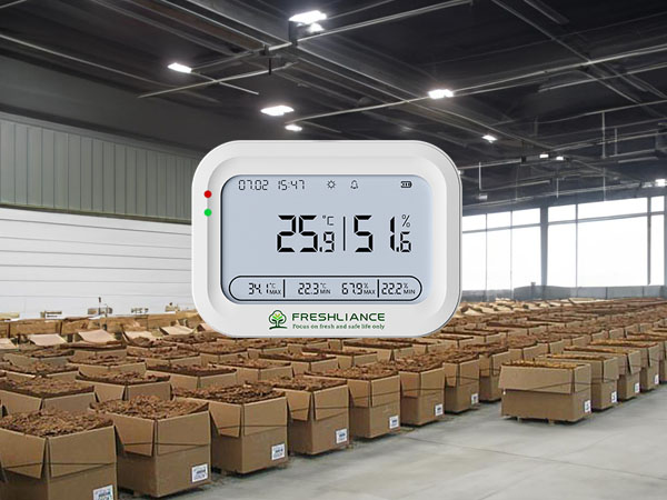 WIFI temperature humidity data logger for tobacco storage