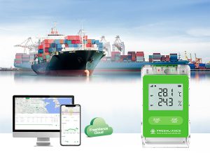 Real-time temperature monitoring for pharmaceutical transportation